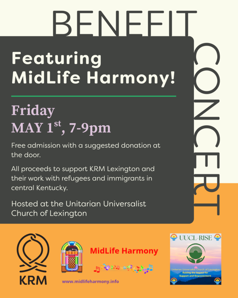 Midlife Harmony Concert Graphic